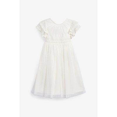 Robe blanche fille La Redoute
