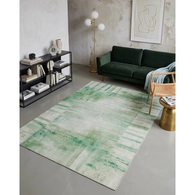 WECONhome Maui, tissé machine, coton, tapis tissé plat, certifié OEKO-TEX® (n° D20-0634) (70 x 120 cm, vert) ,  Maui ESPRIT