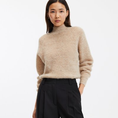 Trui met opstaande kraag in mixed alpaca Signature ARISTIDE LA REDOUTE COLLECTIONS