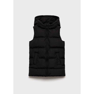 Gilet matelassé à capuche MANGO KIDS