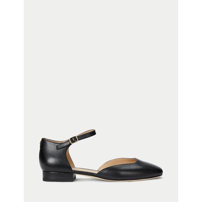 Sandales fermées en cuir EMELLIE LAUREN RALPH LAUREN