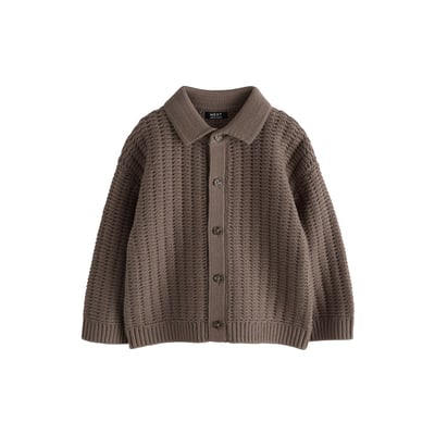 Polo boutonné en maille NEXT