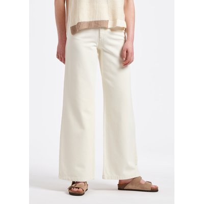 Pantalon flare en gabardine de coton HUMILITY