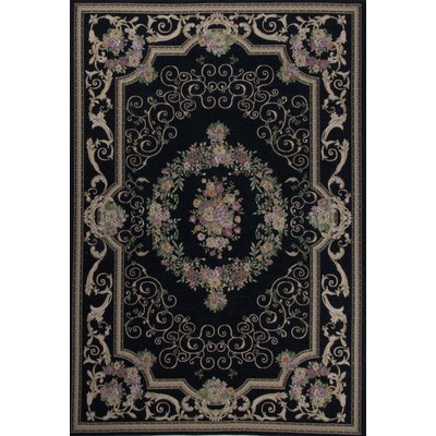 Tapis floral Flomi Florentina, tissé, plat THEKO