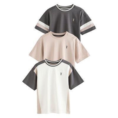T-shirt casual, lot de 3 NEXT