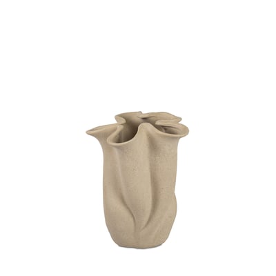 Vase - Céramique grège - FIORE - 20x19x24 cm MAISON AUBERTIN