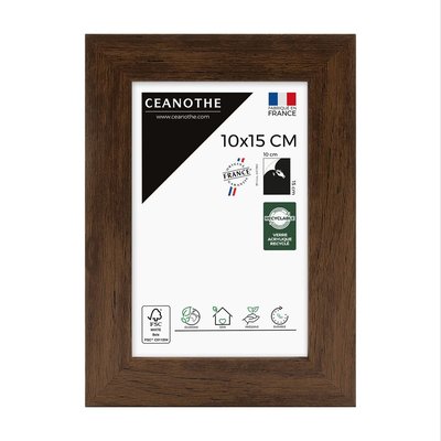 Cadre Photo Design 10x15 Cm Bois Reconstitué Fsc ETERNEL CEANOTHE