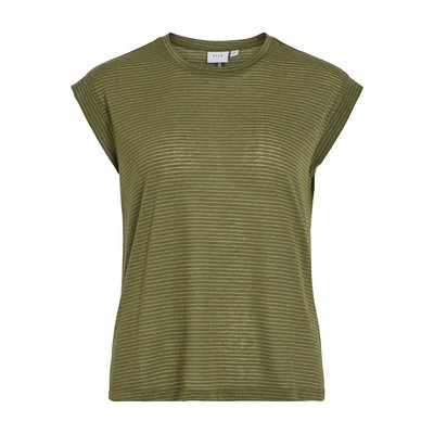 Camiseta de rayas finas brillantes VILA