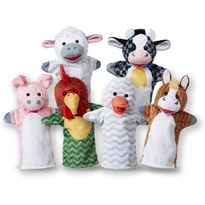 Marionnettes Animaux de la ferme MELISSA & DOUG