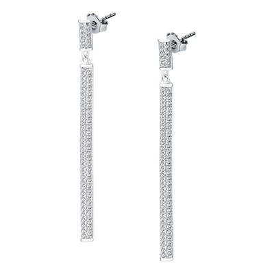 Boucles d'oreilles en argent 925 et oxyde de zirconium CLEOR
