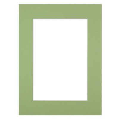 Passe-partout Vert Amande Format 30x40 Cm Ouverture 20x30 Cm CEANOTHE