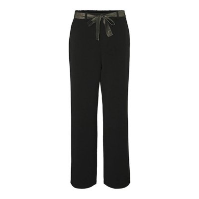 Hose mit Gürtel, gerade Schnittform VERO MODA
