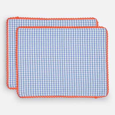 2er-Pack Tischsets Trattoria, Baumwolle/Leinen LA REDOUTE INTERIEURS
