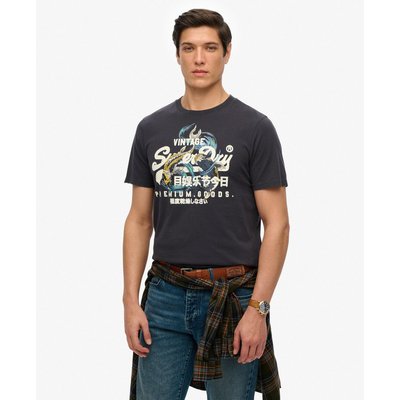 T-Shirt Relaxed Vintage Logo Tokyo SUPERDRY