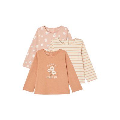 Lot 3 T-shirt Basics VERTBAUDET