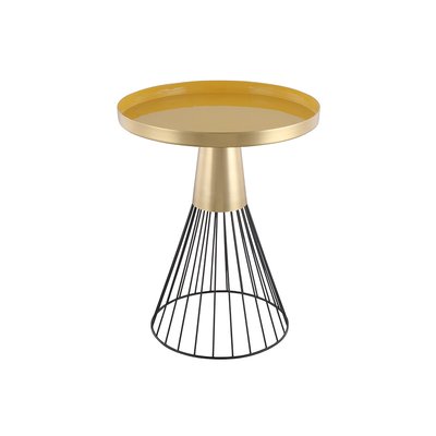 Table d'appoint ronde en acier laqué D41 cm SPLEEN MILIBOO