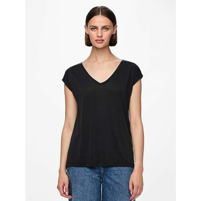 T-shirt, col V PIECES