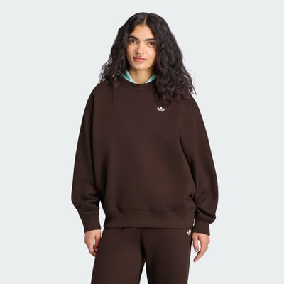 Sweat-Shirt Ras-Du-Cou Manches Longues Molleton Essentials adidas Originals