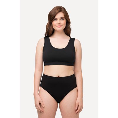 Brassière en coton bio. Bretelles larges ULLA POPKEN