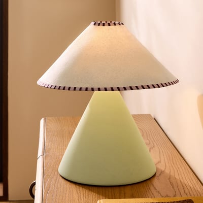 MADE.COM Marlowe Table Lamp with Fabric Shade MADE