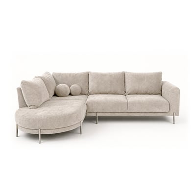 Canapé d'Angle gauche 4 places - GABIN LISA DESIGN