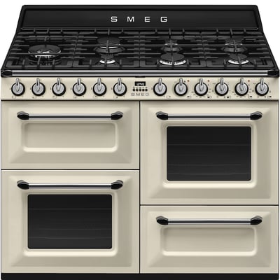 Piano de cuisson gaz 7 feux 110 cm TR4110 SMEG