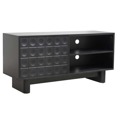 Meuble TV en mélaminé 120 cm, OCTAVE OVIALA