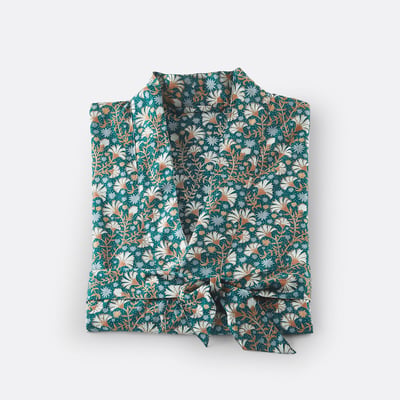 Albornoz kimono 100% gasa de algodón, Kalyan LA REDOUTE INTERIEURS