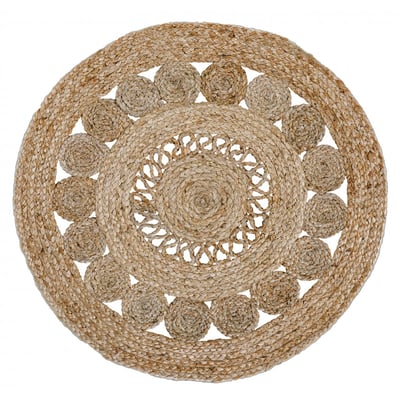 Tapis jute tissé JUTE RUG UN AMOUR DE TAPIS