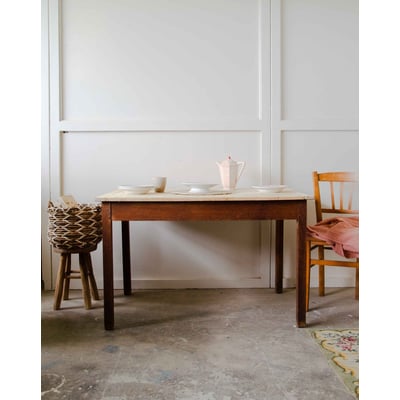 Table à manger de ferme Romy N°1412 - Bon état DEBONGOUT