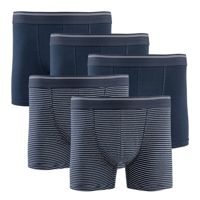 Lot de 5 boxers LA REDOUTE COLLECTIONS