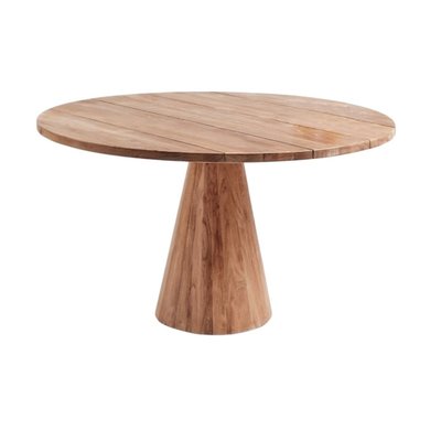 Table ronde en teck - NAZCA MATHI DESIGN