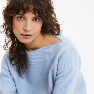 Trui met boothals LA REDOUTE COLLECTIONS