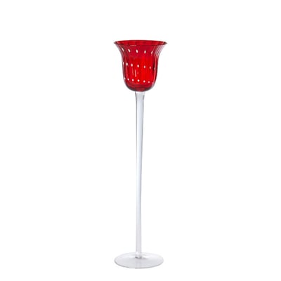 Photophore décoratif en verre soufflé H35 NOËL SIA DECO