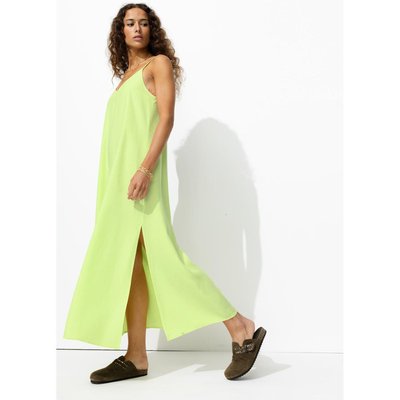 Robe longue fluo en lyocell PROMOD