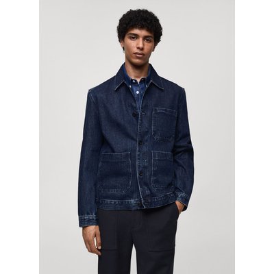 Blouson jean poches MANGO MAN