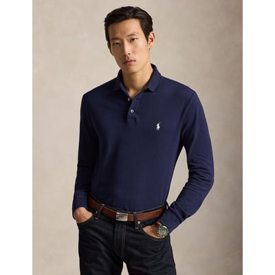 Polo en piqué, CUSTOM SLIM FIT POLO RALPH LAUREN