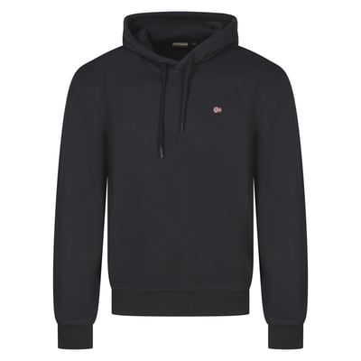 Sweat à capuche Napapijri coton mélangé et col à capuche  noir NAPAPIJRI