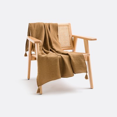 Plaid gaze de coton, Kumla LA REDOUTE INTERIEURS
