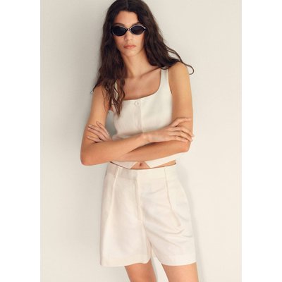 Gilet de costume lin mélangé MANGO