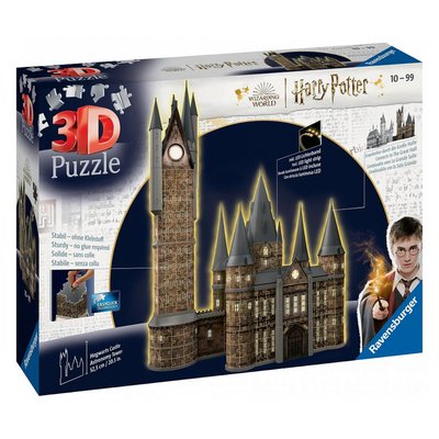 Puzzle 3d château de poudlard illuminé - la tour d'astronomie / harry potter RAVENSBURGER