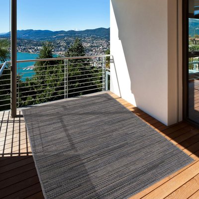 Tapis extérieur tissé kilim rectangle SUNSAU UN AMOUR DE TAPIS