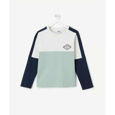 T-shirt manches longues color block TAPE A L'OEIL
