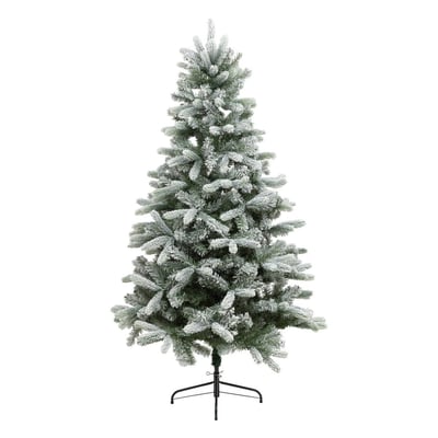 Sapin artificiel floqué Tempête H150 cm FEERIC LIGHTS & CHRISTMAS