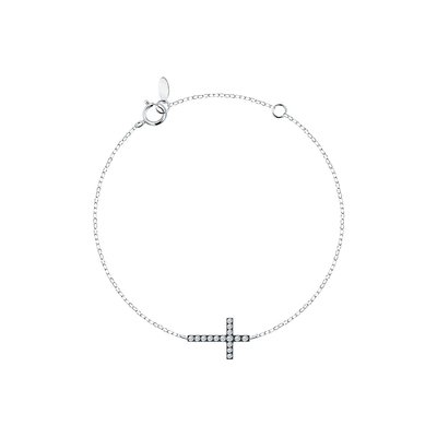 Bracelet en argent 925 et oxyde de zirconium CLEOR