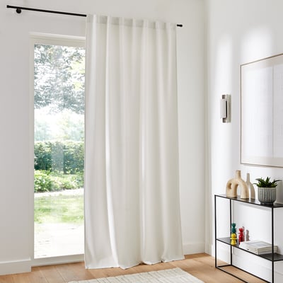 Montego Woven Curtain with Concealed Tab Top LA REDOUTE INTERIEURS