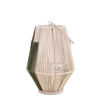 Lanterne en corde 33cm ORNAMI
