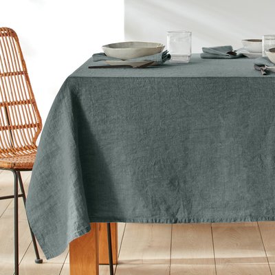 Tischdecke Victorine, gewaschenes Leinen LA REDOUTE INTERIEURS