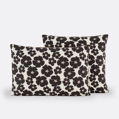 Funda de almohada de 50% algodón reciclado lavado, Manouri LA REDOUTE INTERIEURS
