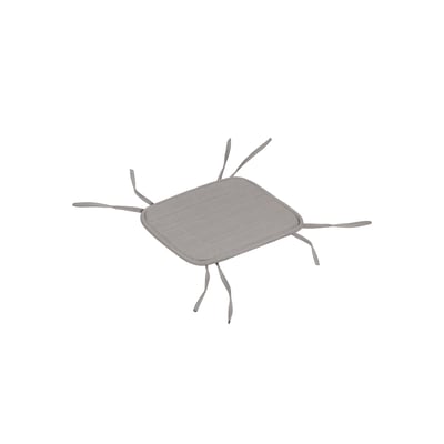Coussin Nokk pour tabouret, gris clair NOO.MA